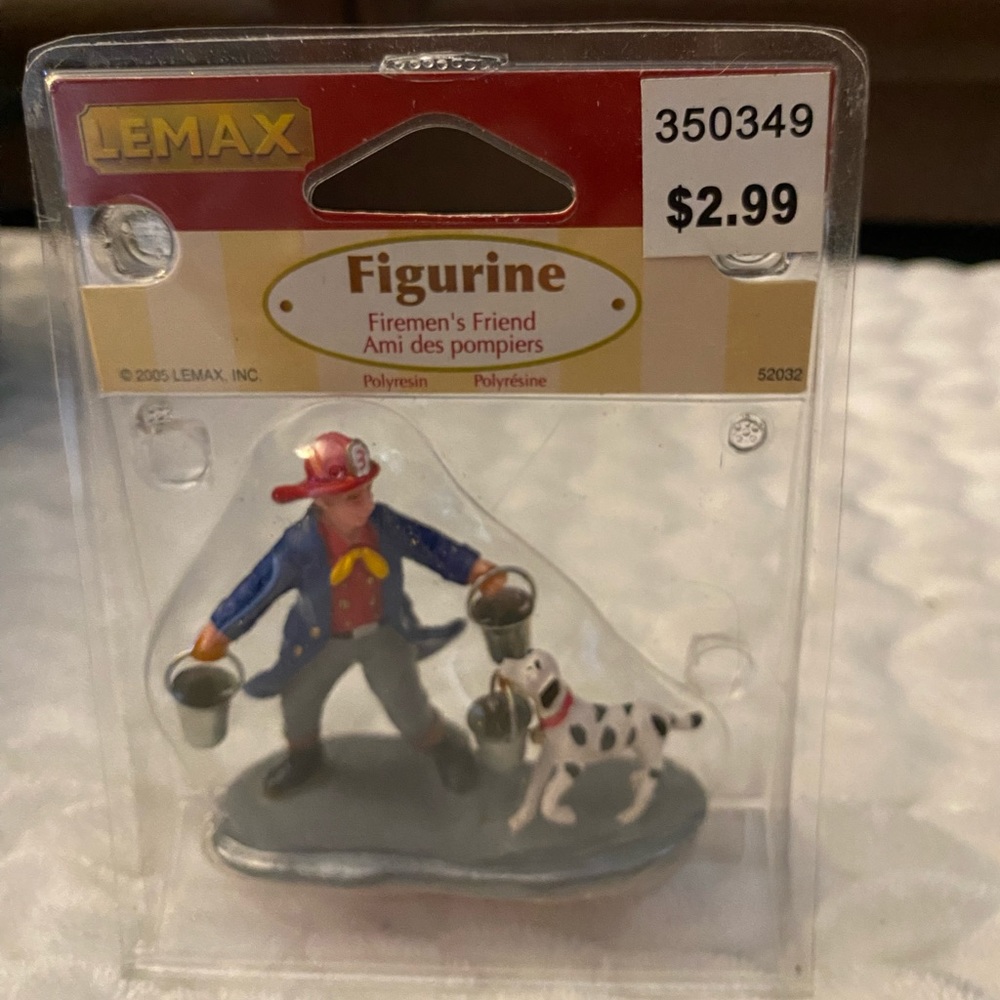 Lemax Christmas Village Collection - "Firemen's Friend"  New